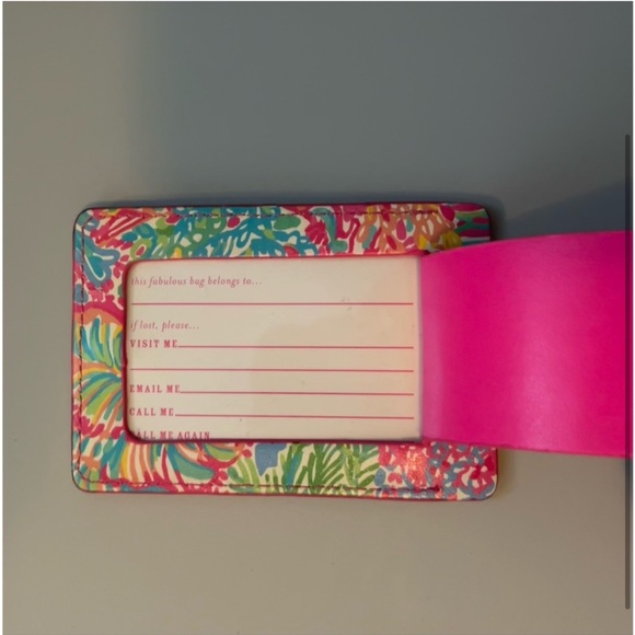 Lily Pulitzer Luggage Tag - Picture 2 of 3